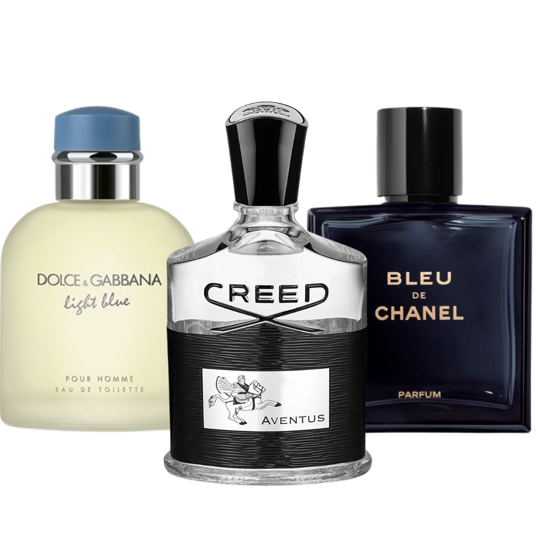 Trío de Perfumes Importados para Hombres con Actitud