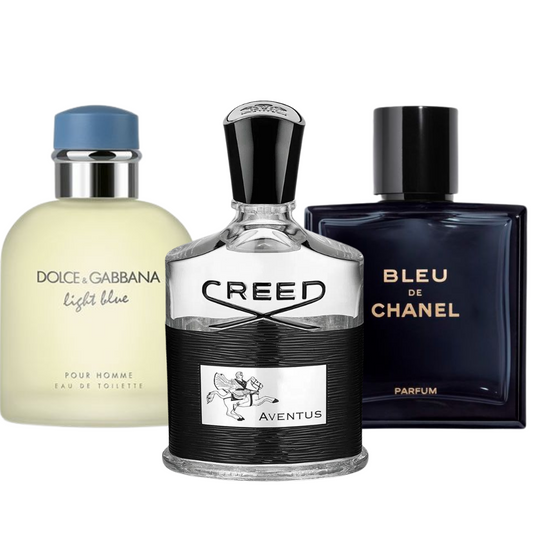 Trío de Perfumes Importados para Hombres con Actitud